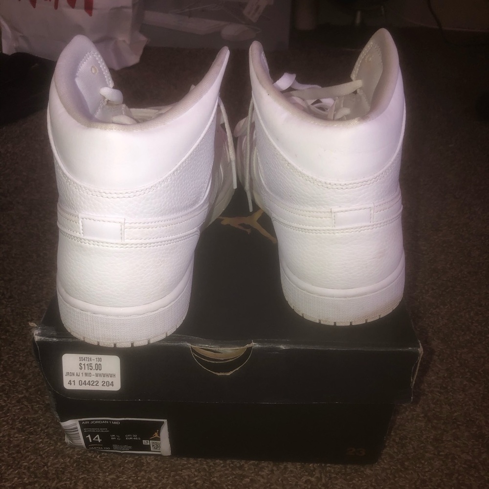Air Jordan 1s size 14 like new.